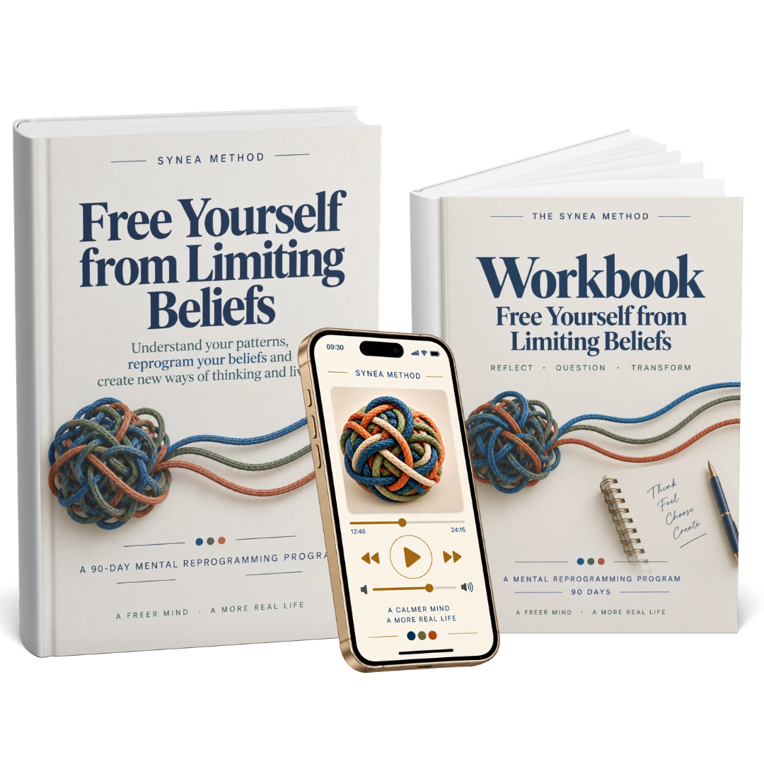 SYNEA Method 90-day program with book, workbook and guided audio sessions